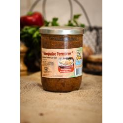 Bocal de bolognaise fermière 750g