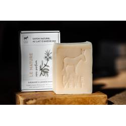 Savon Nature au lait d'ânesse bio