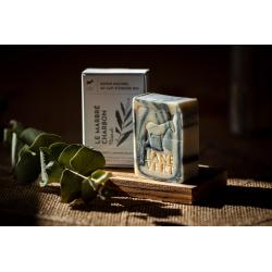 Savon Marbré Charbon au lait d'ânesse bio